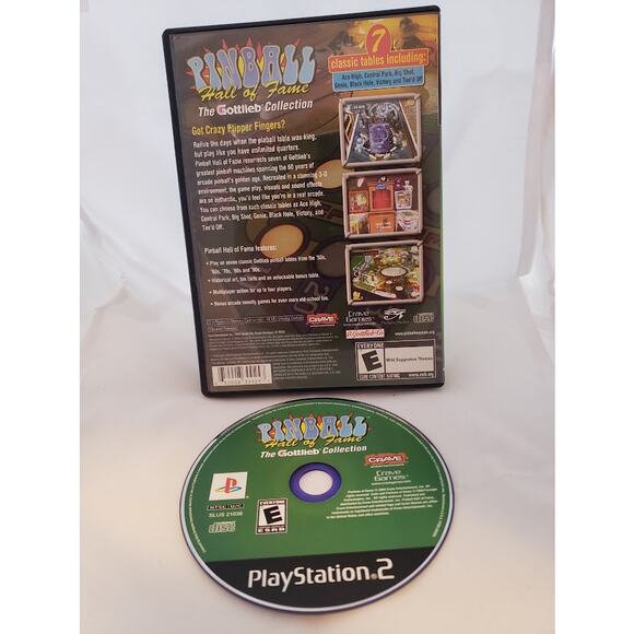 Pinball Hall of Fame: The Gottlieb Collection (PS2, No Manual) – Arcade Classic - Picture 2 of 2